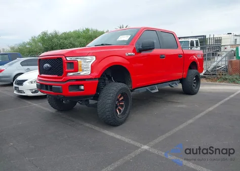 2018 Ford F-150 Xl from USA, damaged, VIN 1FTEW1CP4JKD69582